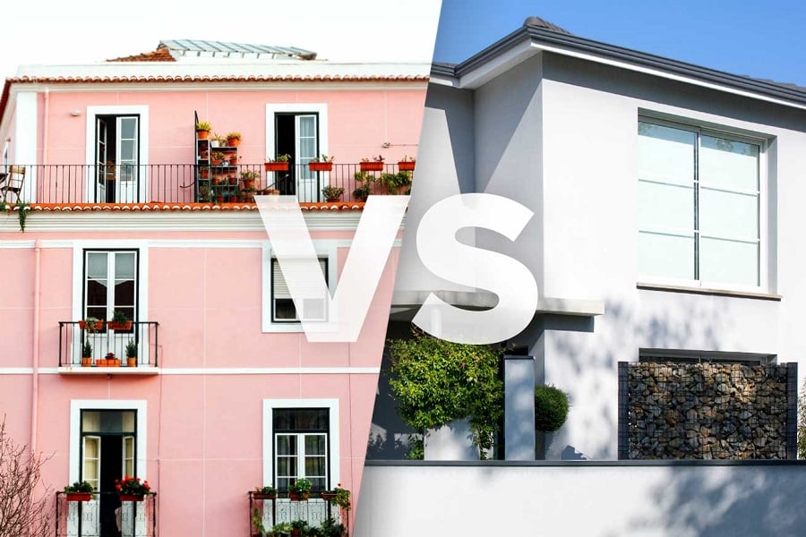 Deve comprar um apartamento ou moradia? Eis os 4 fatores determinantes