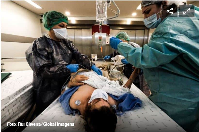 Subsídio de risco de 219 euros para quem tratar doentes com covid-19